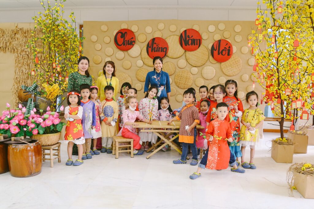 Học sinh AISVN được tạo điều kiện xây dựng lòng tự hào về Bản sắc văn hoá Việt